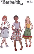 Load image into Gallery viewer, Vintage Sewing Pattern: Butterick 5892