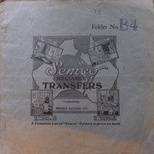 Load image into Gallery viewer, Vintage Embroidery Transfers: Semco Folder No. B4