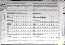 Load image into Gallery viewer, Sewing Pattern: Simplicity 2182