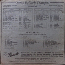 Load image into Gallery viewer, Vintage Embroidery Transfers: Semco Folder No. B4