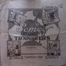 Load image into Gallery viewer, Vintage Embroidery Transfers: Semco Folder No.37