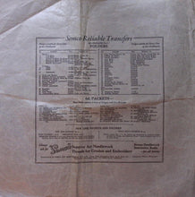 Load image into Gallery viewer, Vintage Embroidery Transfers: Semco Folder No.37