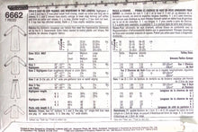 Load image into Gallery viewer, Vintage Sewing Pattern: Simplicity 6662