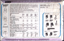 Load image into Gallery viewer, Vintage Sewing Pattern: Simplicity 9407