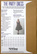 Load image into Gallery viewer, Sewing Pattern: Simply Sewing The Party Dress