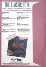 Load image into Gallery viewer, Sewing Pattern: Simply Sewing The Classic Tote