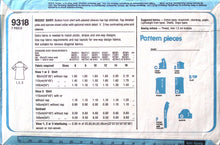 Load image into Gallery viewer, Vintage Sewing Pattern: Simplicity 9318