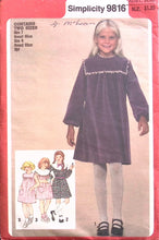 Load image into Gallery viewer, Vintage Sewing Pattern: Simplicity 9816