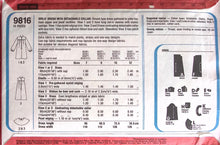 Load image into Gallery viewer, Vintage Sewing Pattern: Simplicity 9816