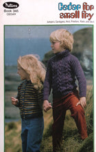 Load image into Gallery viewer, Patons Knitting Book 345: Cedar for small Fry