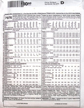 Load image into Gallery viewer, Uncut Vintage Sewing Pattern: McCalls 7976