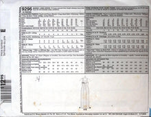 Load image into Gallery viewer, Vintage Sewing Pattern: McCalls 9296