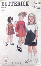 Load image into Gallery viewer, Vintage Sewing Pattern: Butterick 3712
