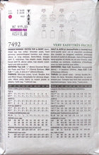 Load image into Gallery viewer, Sewing Pattern: Vogue 7492