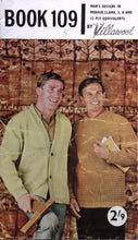 Load image into Gallery viewer, Villawool Knitting Book 109: Man’s Designs