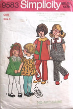 Load image into Gallery viewer, Vintage Sewing Pattern: Simplicity 9583