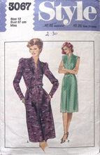 Load image into Gallery viewer, Vintage Sewing Pattern: Style 3067