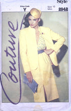 Load image into Gallery viewer, Vintage Couture Sewing Pattern: Style 2942