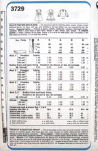 Load image into Gallery viewer, Uncut Vintage Sewing Pattern: Style 3729