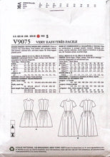 Load image into Gallery viewer, Sewing Pattern: Vogue V9075