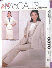 Load image into Gallery viewer, Vintage Sewing Pattern: McCalls 8370