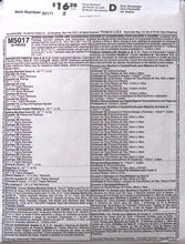 Load image into Gallery viewer, Sewing Pattern: McCalls M5017