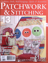 Load image into Gallery viewer, Patchwork & Stitching Magazine Vol 12 No 4