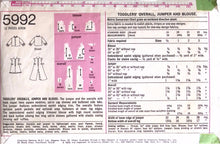 Load image into Gallery viewer, Vintage Sewing Pattern: Simplicity 5992