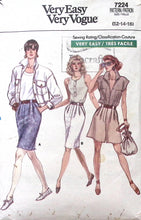 Load image into Gallery viewer, Vintage Sewing Pattern: Vogue 7224