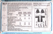 Load image into Gallery viewer, Vintage Sewing Pattern: Simplicity 8513