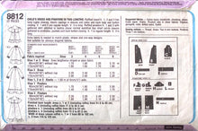 Load image into Gallery viewer, Vintage Sewing Pattern: Simplicity 8812