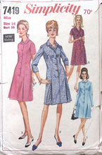 Load image into Gallery viewer, Vintage Sewing Pattern: Simplicity 7419