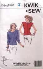 Load image into Gallery viewer, Vintage Sewing Pattern: Kwik Sew 1602