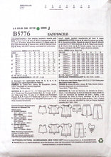 Load image into Gallery viewer, Sewing Pattern: Butterick B5776