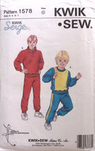Load image into Gallery viewer, Vintage Sewing Pattern: Kwik Sew 1578