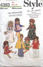 Load image into Gallery viewer, Vintage Sewing Pattern: Style 4393
