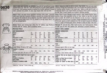 Load image into Gallery viewer, Vintage Sewing Pattern: Simplicity 9638