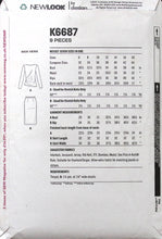 Load image into Gallery viewer, Sewing Pattern: New Look K6687
