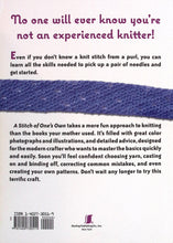 Load image into Gallery viewer, A Stitch of One’s Own This is Not Your Mother’s Knitting Book