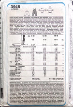 Load image into Gallery viewer, Vintage Sewing Pattern: Style 3945