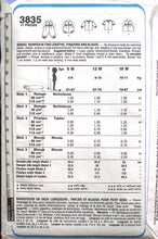 Load image into Gallery viewer, Vintage Sewing Pattern: Style 3835