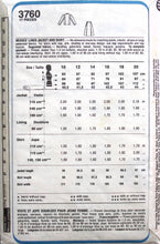 Load image into Gallery viewer, Vintage Sewing Pattern: Style 3760