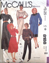 Load image into Gallery viewer, Vintage Sewing Pattern: McCalls 8188