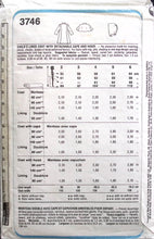 Load image into Gallery viewer, Vintage Sewing Pattern: Style 3746