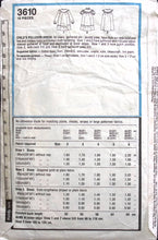 Load image into Gallery viewer, Vintage Sewing Pattern: Style 3610