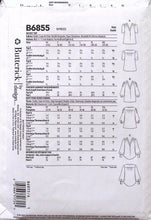 Load image into Gallery viewer, Sewing Pattern: Butterick B6855