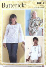 Load image into Gallery viewer, Sewing Pattern: Butterick B6518