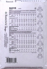 Load image into Gallery viewer, Sewing Pattern: Butterick B6518
