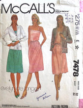 Load image into Gallery viewer, Vintage Sewing Pattern: McCalls 7478