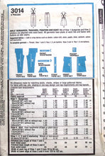 Load image into Gallery viewer, Vintage Sewing Pattern: Style 3014